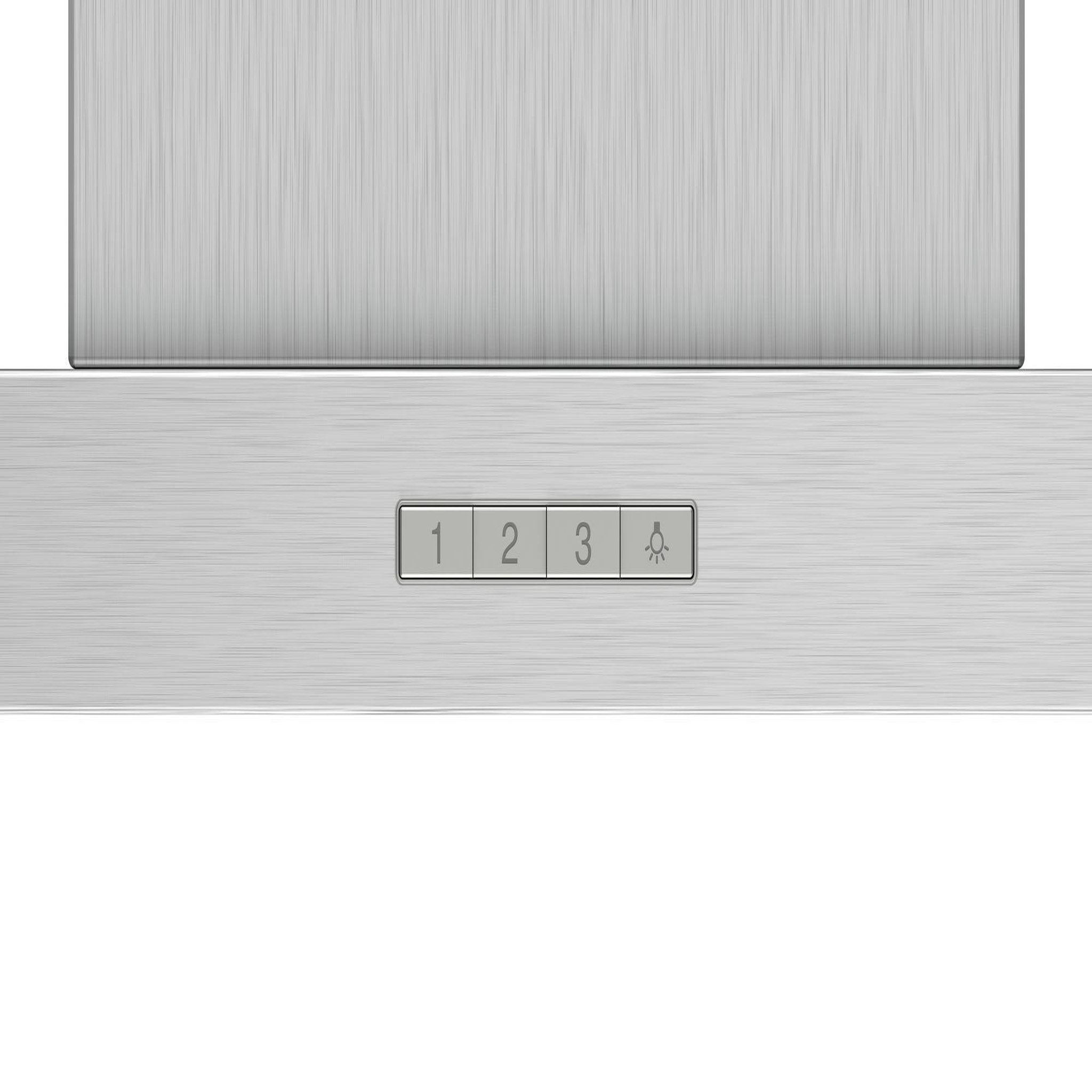 Voir la diapositive 3 : BOSCH Hotte décorative murale 90cm 64db 330m3/h inox - dwb94bc50