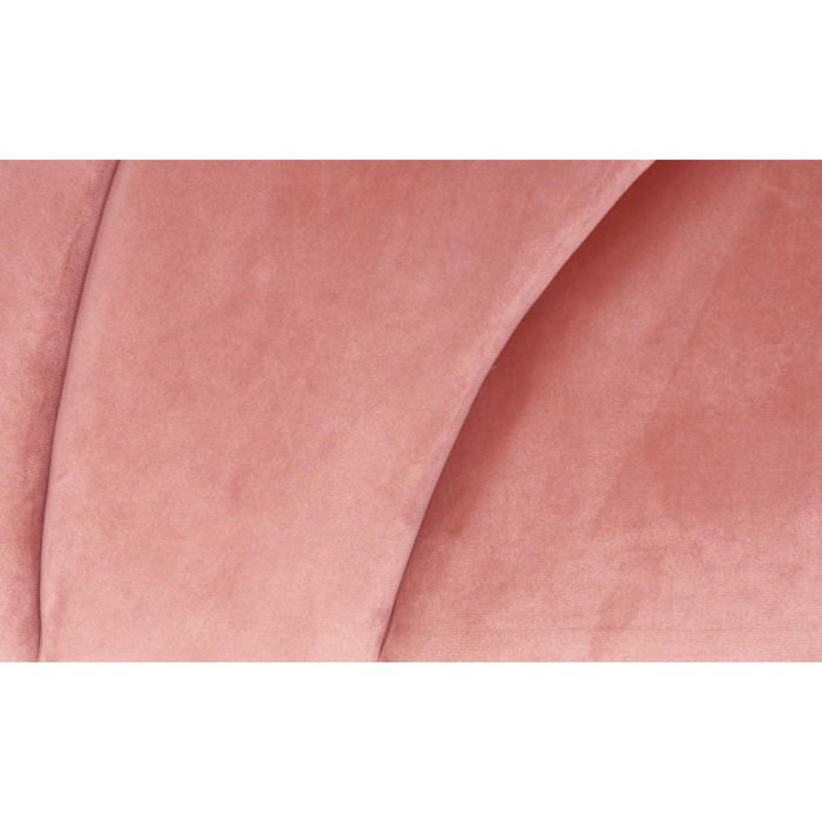 Paris Prix Tête de Lit en Velours  Shelly  140cm Rose