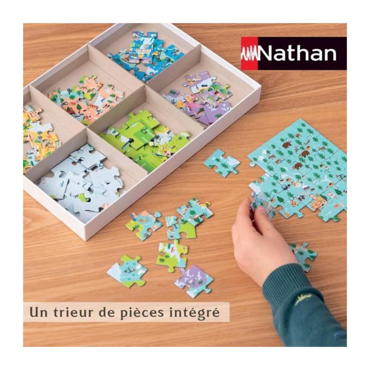 RAVENSBURGER Nathan-PAW PATROL CORE-Puzzle 150 pieces - Chase, Marcus et compagnie / Pat Patrouille-4005556861613-A partir de 7 ans