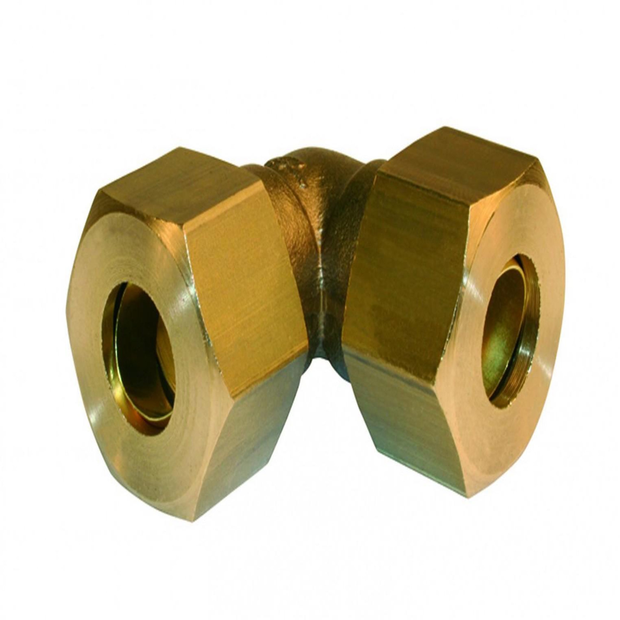 CENTRALE BRICO Raccord coudé 90° biconique laiton D.12 pour tube en cuivre