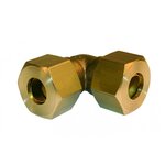 CENTRALE BRICO Raccord coudé 90° biconique laiton D.12 pour tube en cuivre