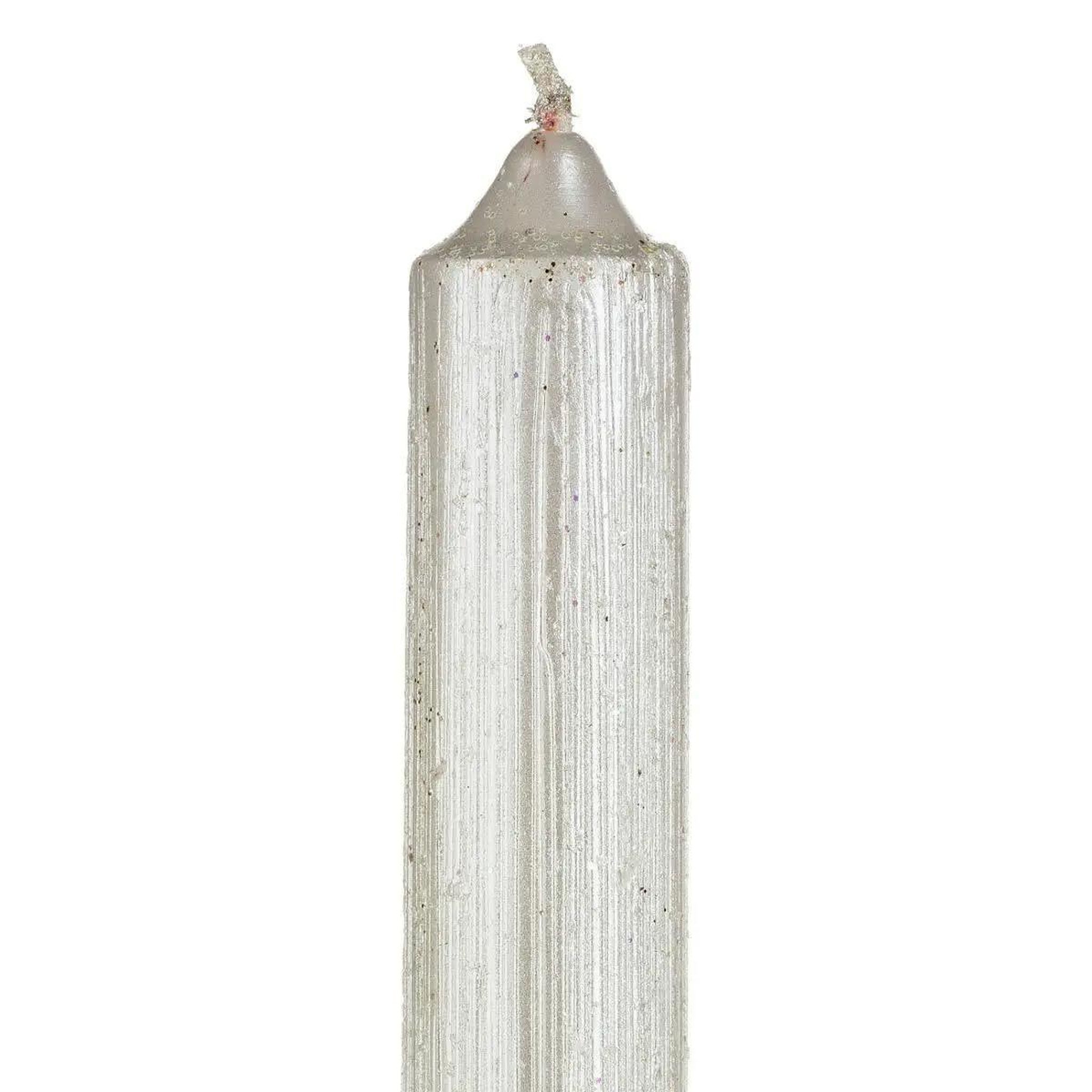 Voir la diapositive 5 : ATMOSPHERA Lot de 4 Bougies Bâton  Colorama  48g Blanc