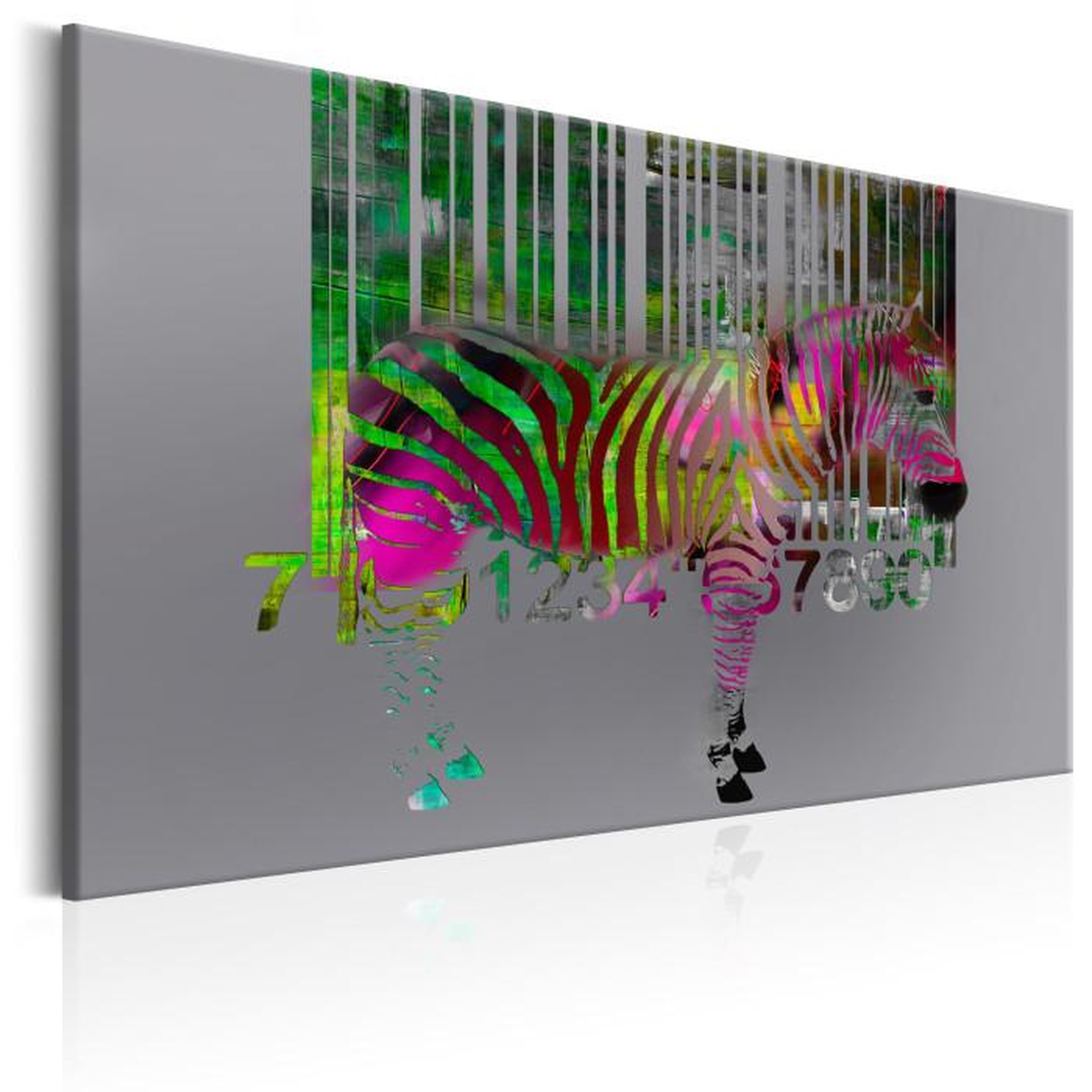 Paris Prix Tableau Imprimé  Zoo of Modernity. Coloris disponibles : Multicolore