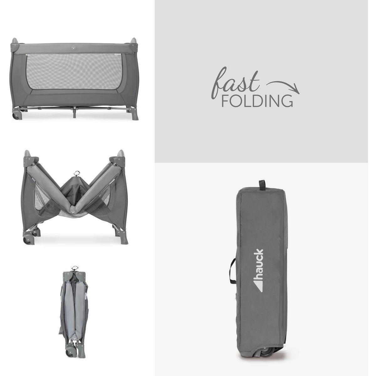 HAUCK Lit Parapluie Sleep and Play Go Plus