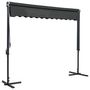 Voir la diapositive 4 : VIDAXL Auvent sur pied 300 x 300 cm Anthracite