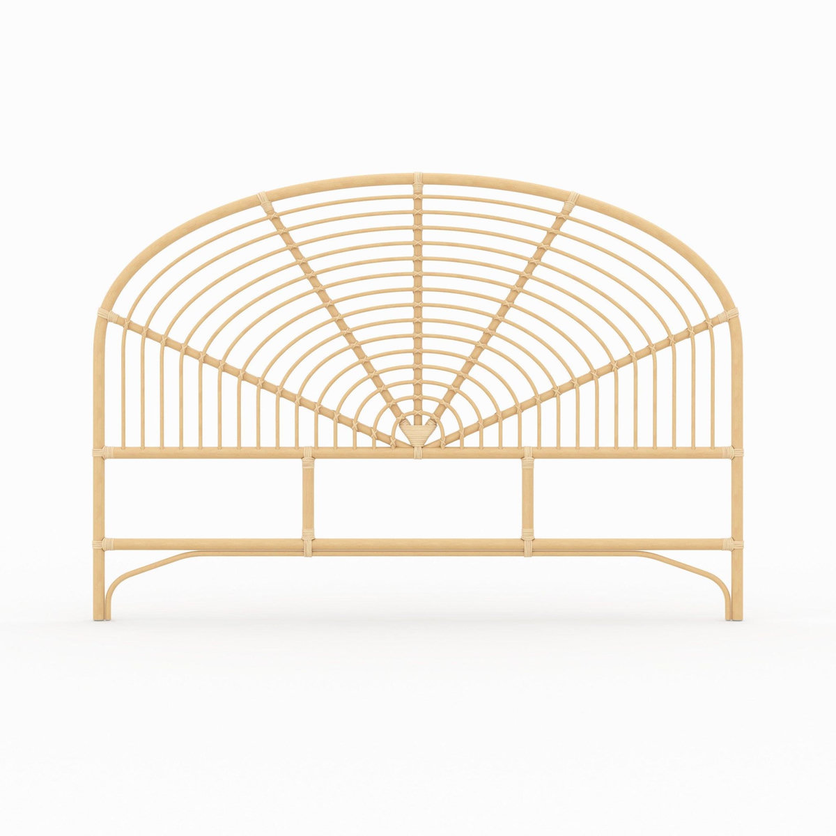 Rendez vous déco Tête de lit en rotin naturel 160 cm-Séléna