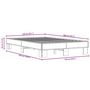 Voir la diapositive 6 : VIDAXL Cadre de lit sans matelas sonoma gris 140x200 cm