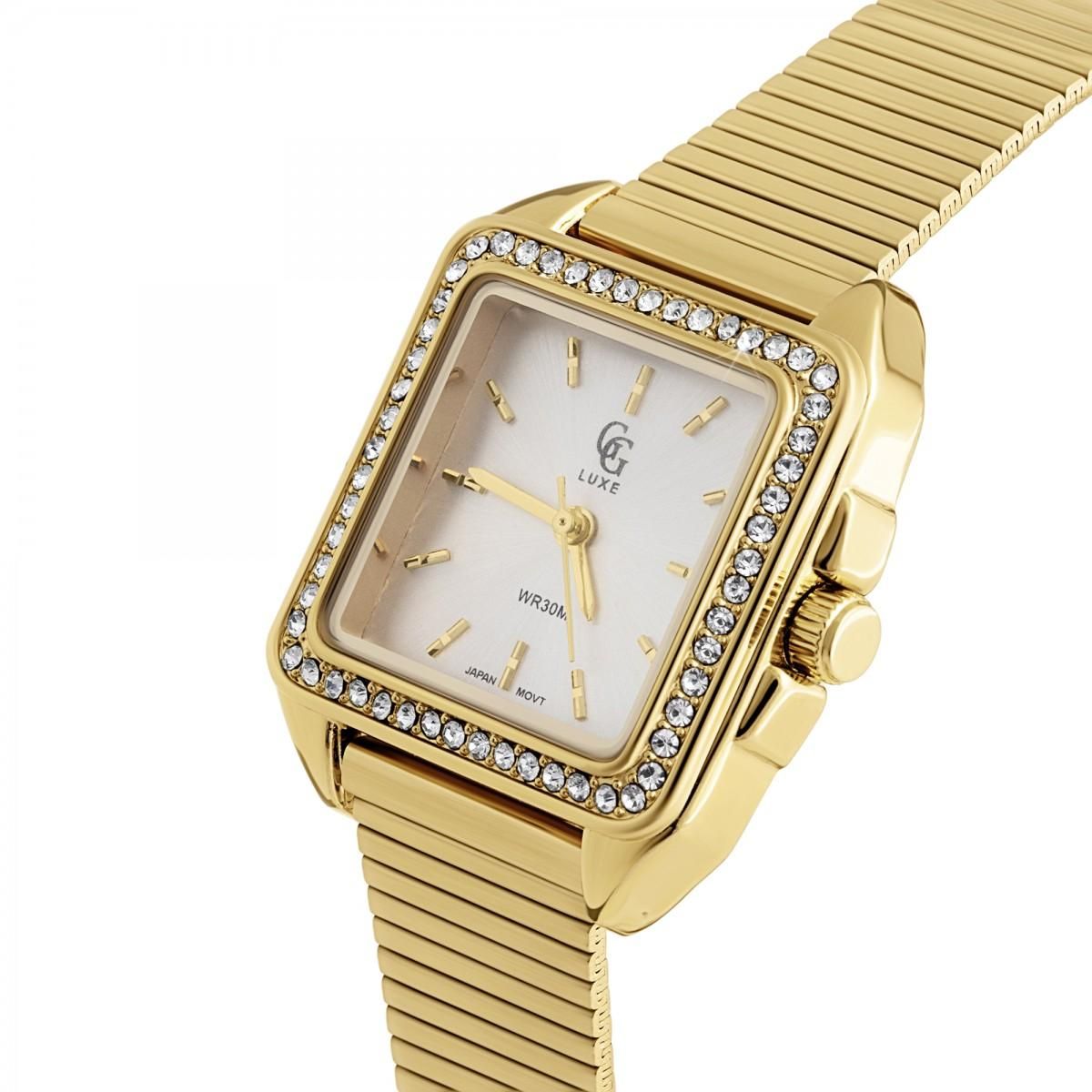 SC CRYSTAL Montre Tiana élégante ornée de Cristaux scintillants par SC Crystal