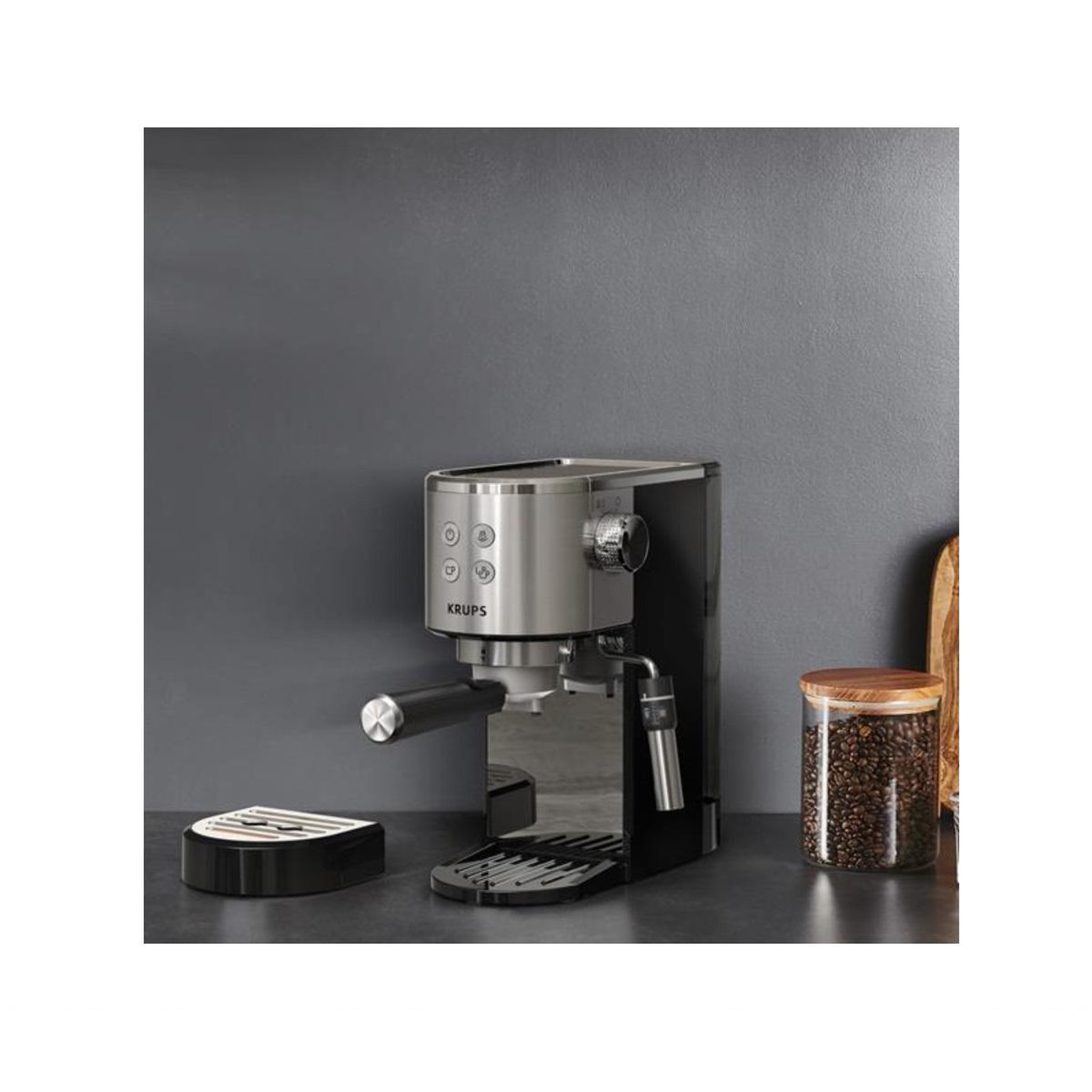 Voir la diapositive 6 : KRUPS Machine à expresso xp444c10 pompe virtuoso +