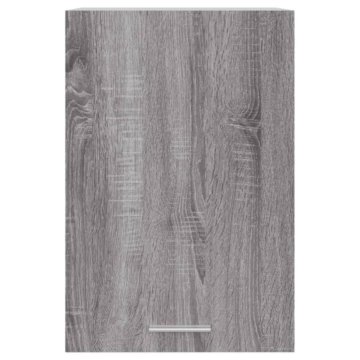 VIDAXL Armoire suspendue Sonoma gris 39,5x31x60 cm Bois d'ingenierie