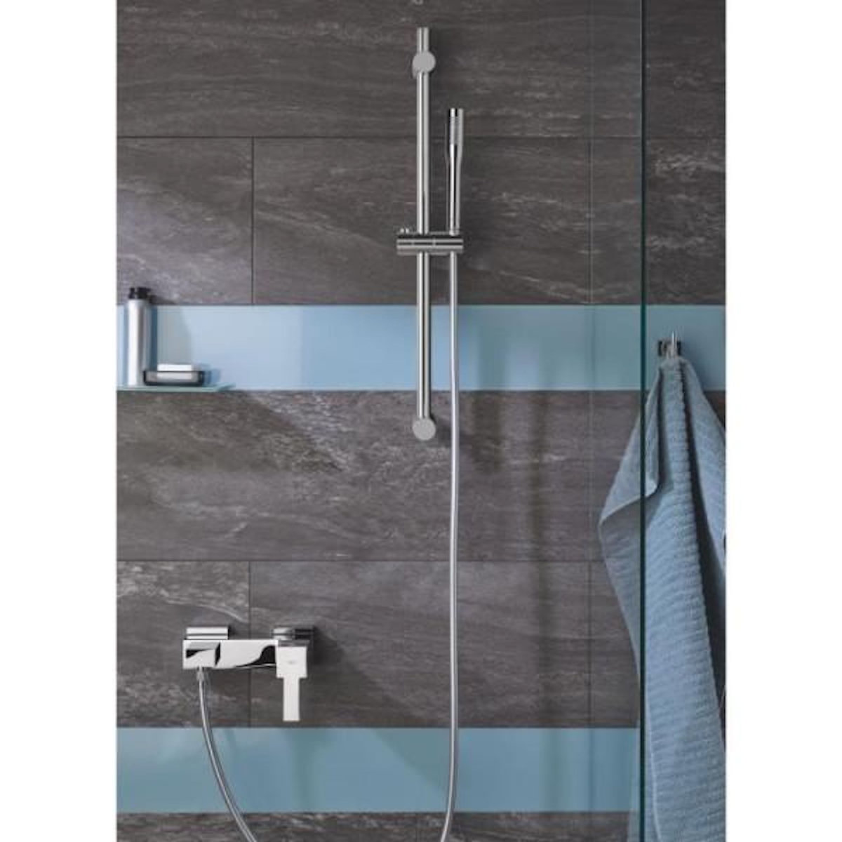 Grohe Pommeau de douche GROHE Vitalio Get Stick - 1 jet - technologie anti-brûlure et économie d'eau - chromé