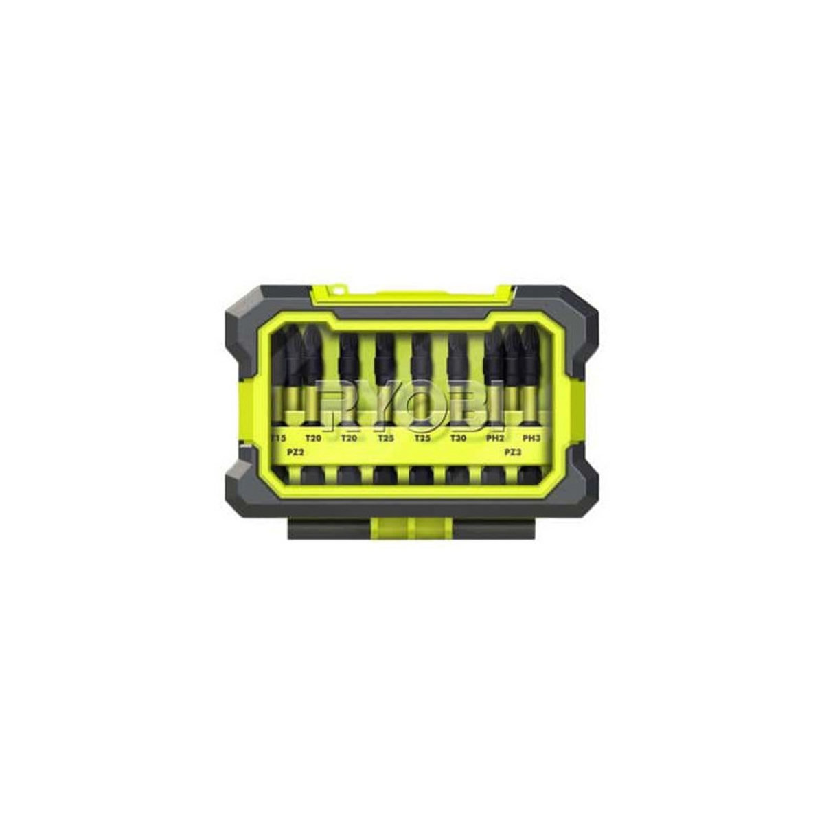 Ryobi Coffret antichocs accessoires de vissage Ryobi 10 pièces RAK10MSDI