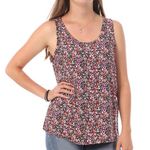 Vero Moda Débardeur Imprimé Rose/ Femme Vero  oda Easy. Coloris disponibles : Noir