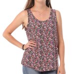 Vero Moda Débardeur Imprimé Rose/ Femme Vero  oda Easy. Coloris disponibles : Noir