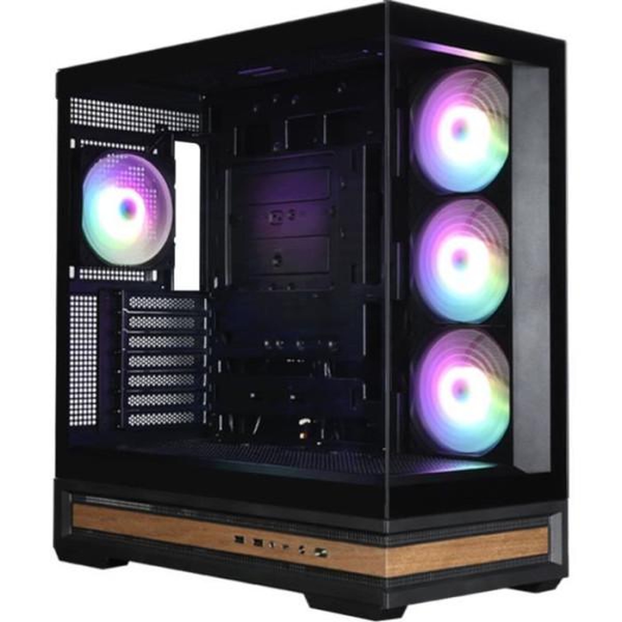 Zalman Boitier sans alimentation - zalman p40 namu - moyen tour - format atx - noir