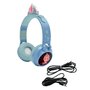 Voir la diapositive 1 : Lexibook Casque lumineux pliable Bluetooth et filaire La Reine des Neiges avec limitation du volume