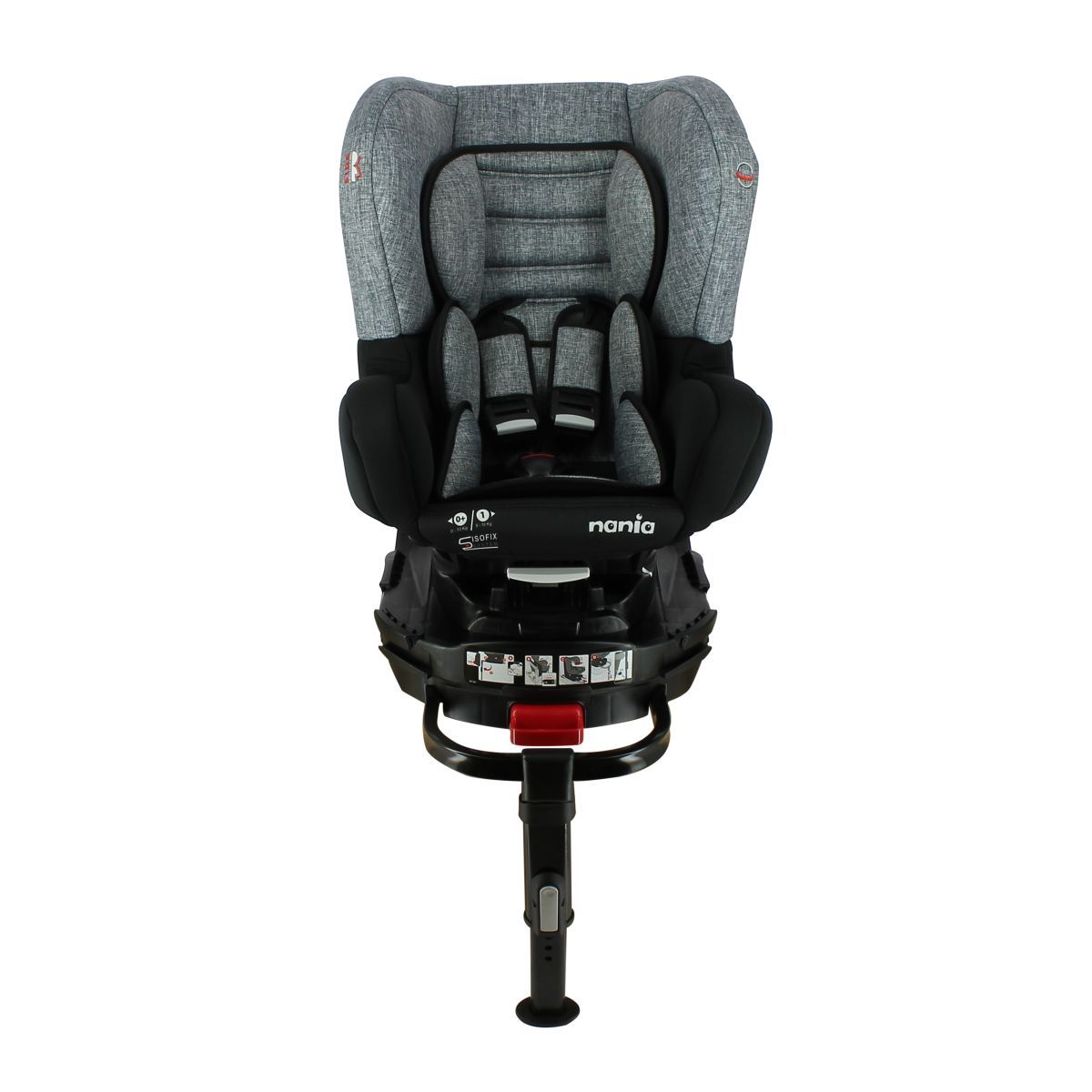 NANIA Siège auto isofix et pivotant REVO groupe 0+/1 REVO Nania Silver