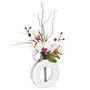 Voir la diapositive 2 : ATMOSPHERA Composition florale vase  - Hauteur 44 cm - Orchidée