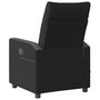 Voir la diapositive 5 : VIDAXL Fauteuil de massage inclinable Noir Tissu