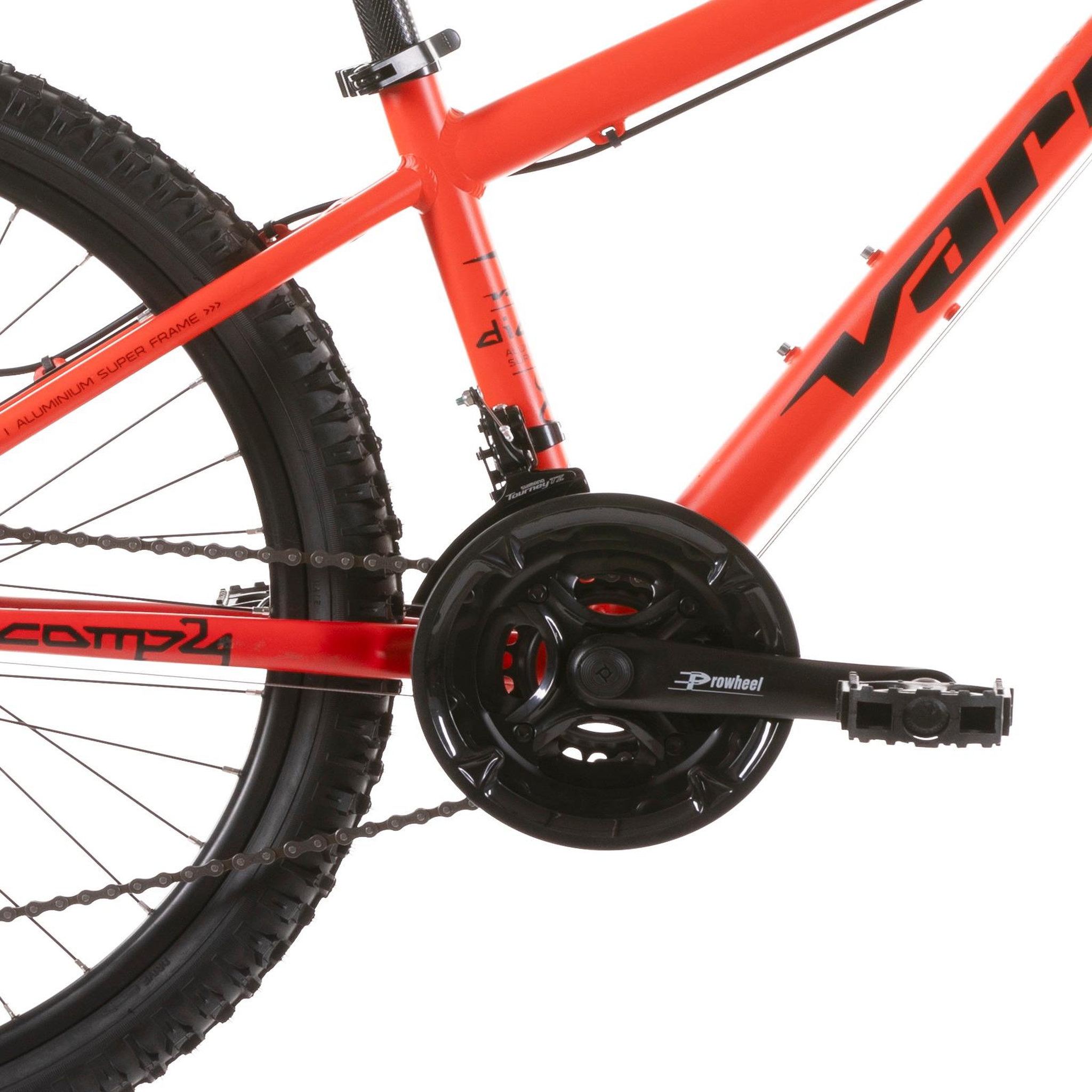 Voir la diapositive 6 : Vélo VTT 24 pouces Telescopique - Cadre Alu. - 24 Vit. - Freins à disque Hydrauliques + Transmission Shimano M310