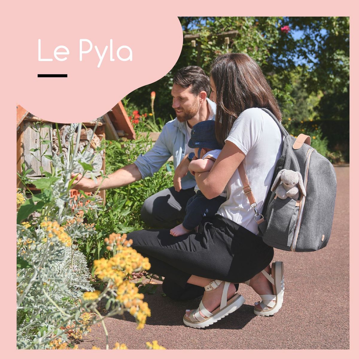 BABYMOOV Sac à dos à langer multi-poches Le Pyla