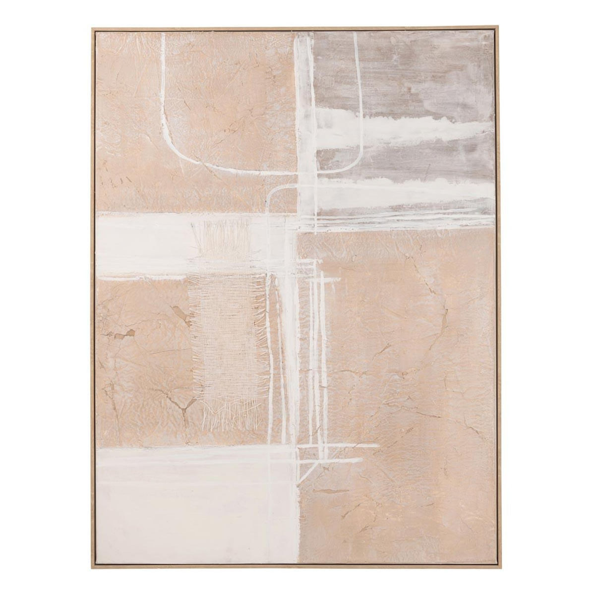 Paris Prix Tableau Abstrait  Dai  90x120cm Multicolore