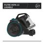 Voir la diapositive 3 : Candy Aspirateur Traineau Sans Sac - CANDY CAF34HM - 800 W - Cassette 2,5 L - 79 dBA - Filtre HEPA 13 lavable