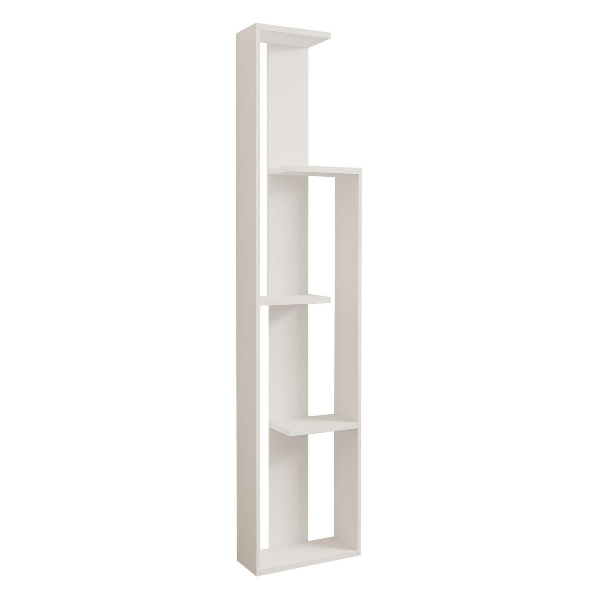 Habitat et Jardin Bibliothèque en bois  wand  - 50 x 19 x 160 cm - blanc