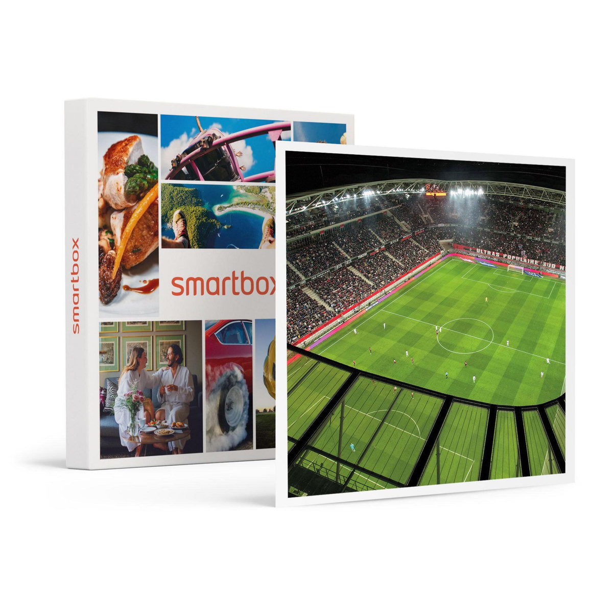 Smartbox Coffret Argent : 89,99 € à valoir sur la billetterie de l'OGC Nice pour 2 personnes - Coffret Cadeau Sport & Aventure