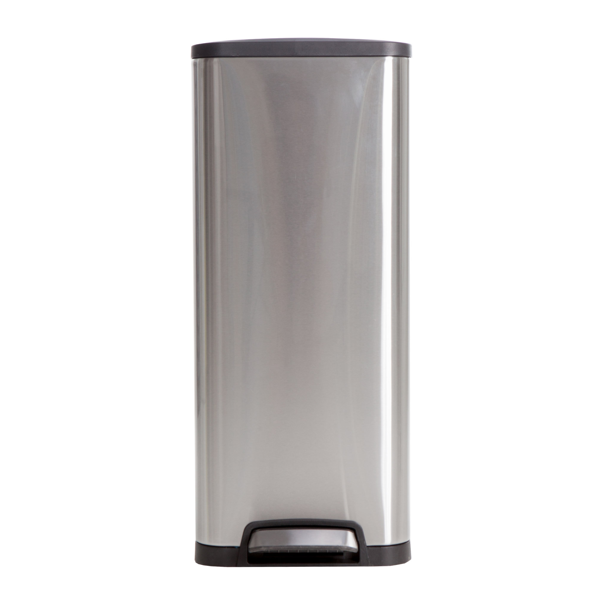 Voir la diapositive 1 : HAILO Poubelle de tri à pédale 2x20L Profil Inox