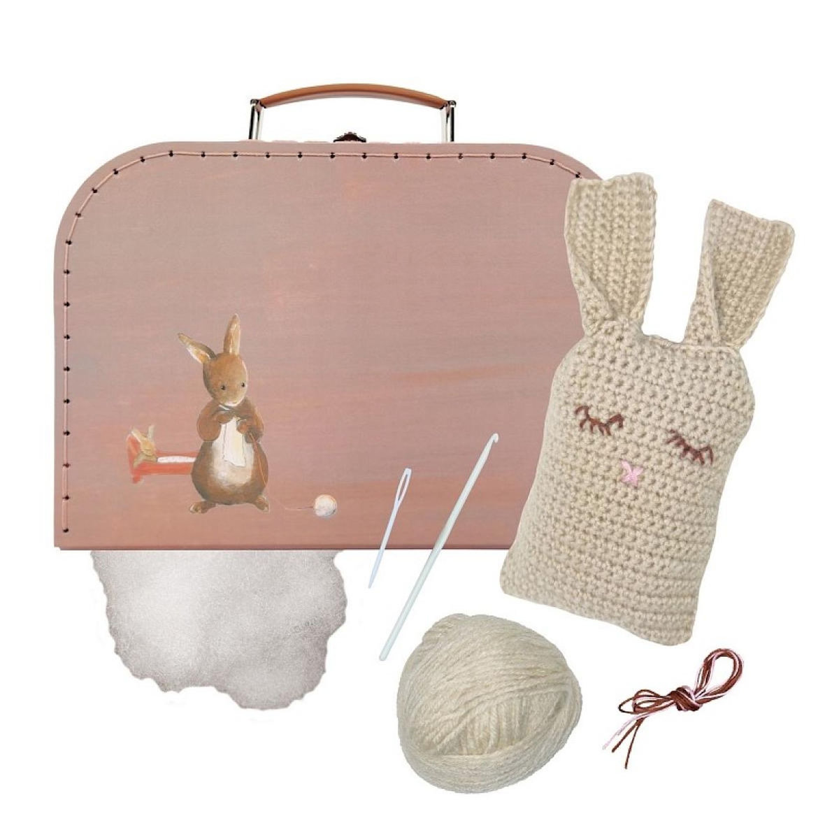 EGMONT TOYS Kit-Valise Crochet Lapin -