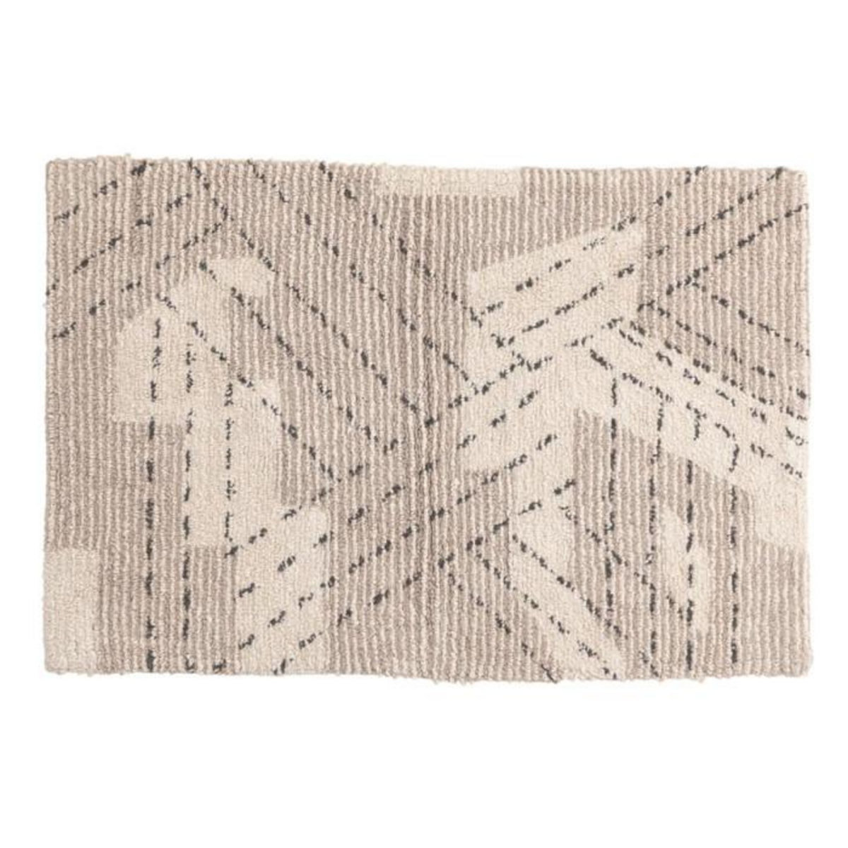 Paris Prix Tapis de Salle de Bain  Lorentz  60x90cm Grège