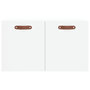 Voir la diapositive 5 : VIDAXL Armoire murale Blanc 60x36,5x35 cm Bois d'ingenierie