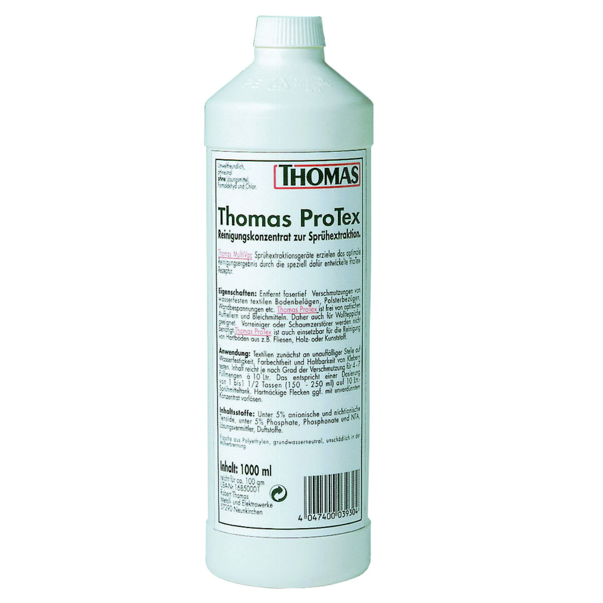 THOMAS Shampoing Protex 1L pour injecteur-extracteur 