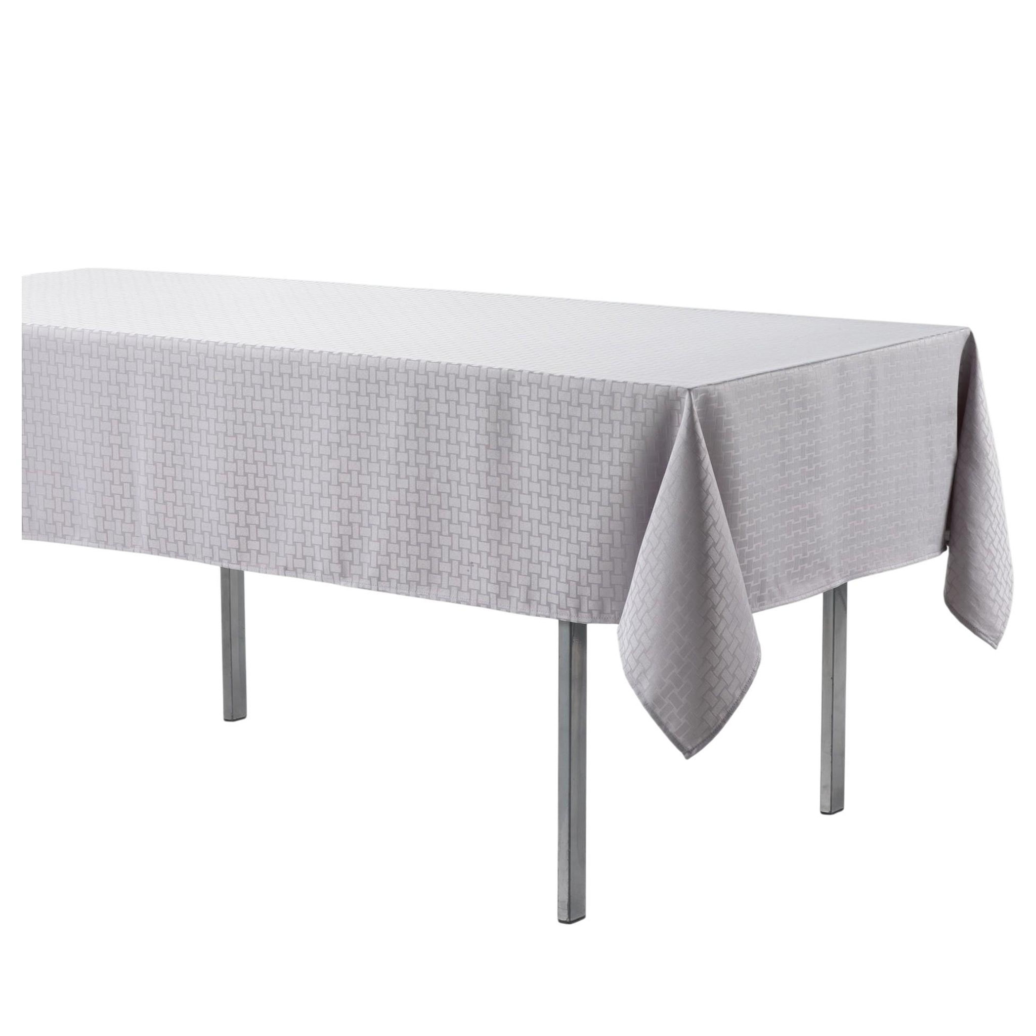 Voir la diapositive 1 : Eden Nappe maillon tissu jacquard design et moderne