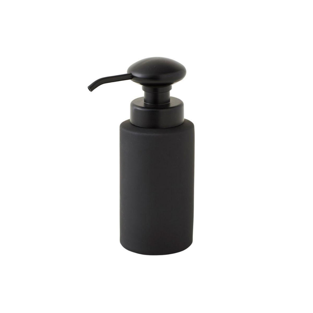 GUY LEVASSEUR Set salle de bain uni 4 pièces céramique noir