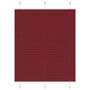 Voir la diapositive 1 : VIDAXL Store plisse rouge bordeaux 110x100 cm largeur du tissu 109,4cm