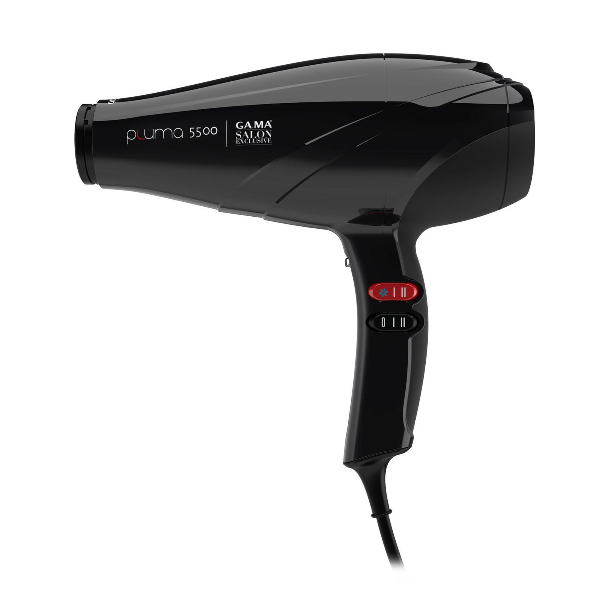 Voir la diapositive 3 : Gama Ga.ma pluma 5500 oxy active sèche-cheveux 2400 w noir