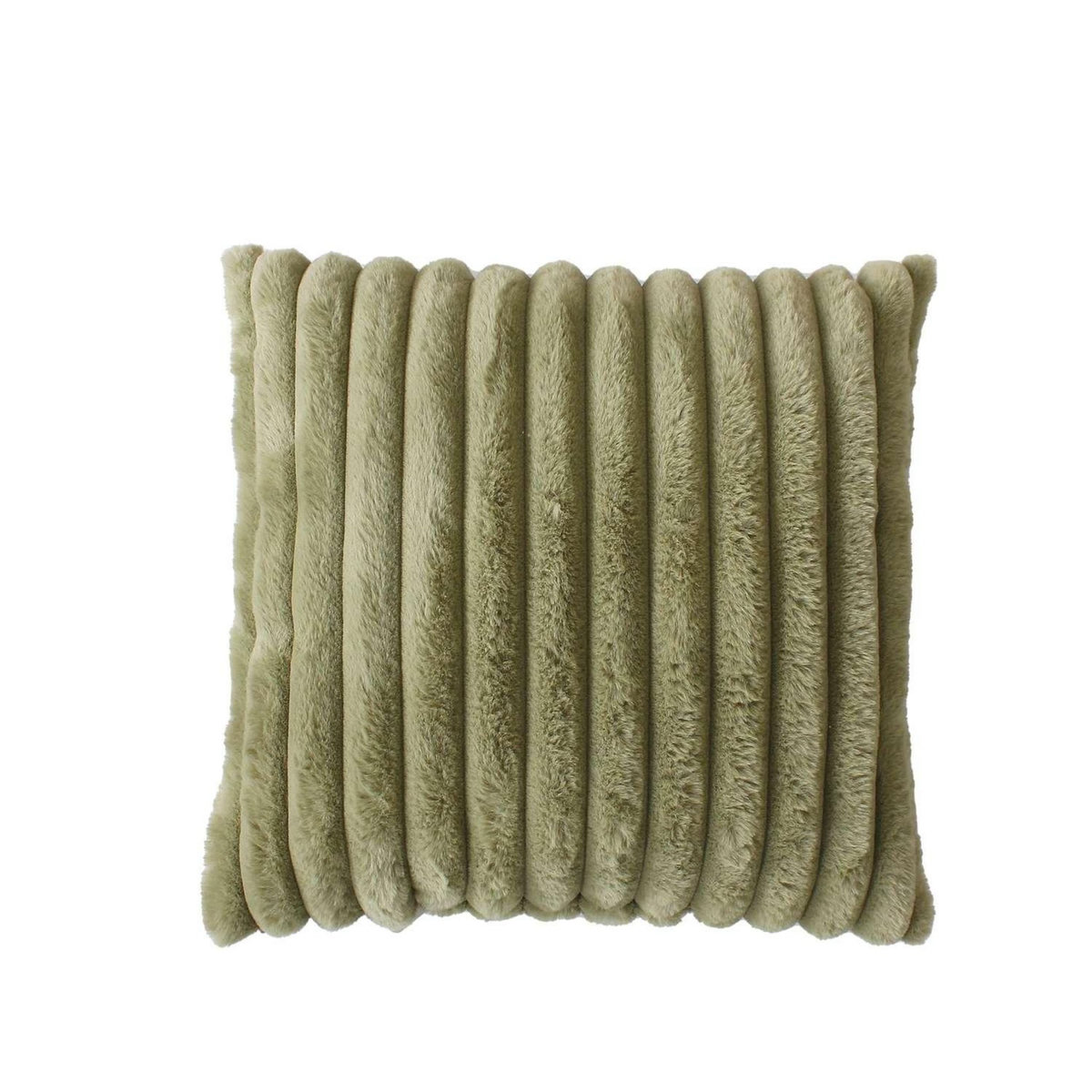 TOILINUX Coussin SELA imitiation fourrure