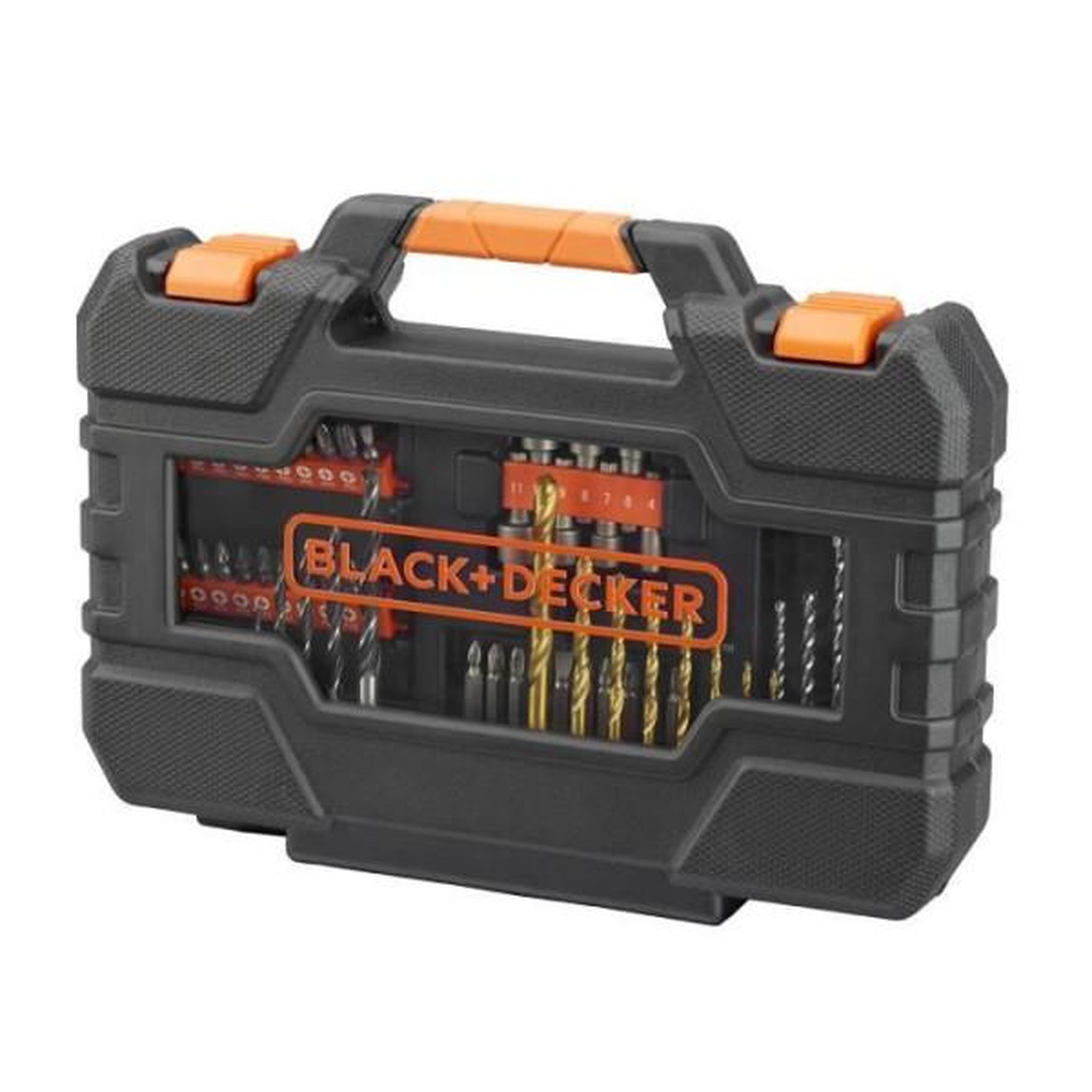 Voir la diapositive 4 : Black et Decker Coffret Vissage Perçage BLACK+DECKER A7231-XJ - 76 Accessoires Forets, Douilles, Embouts