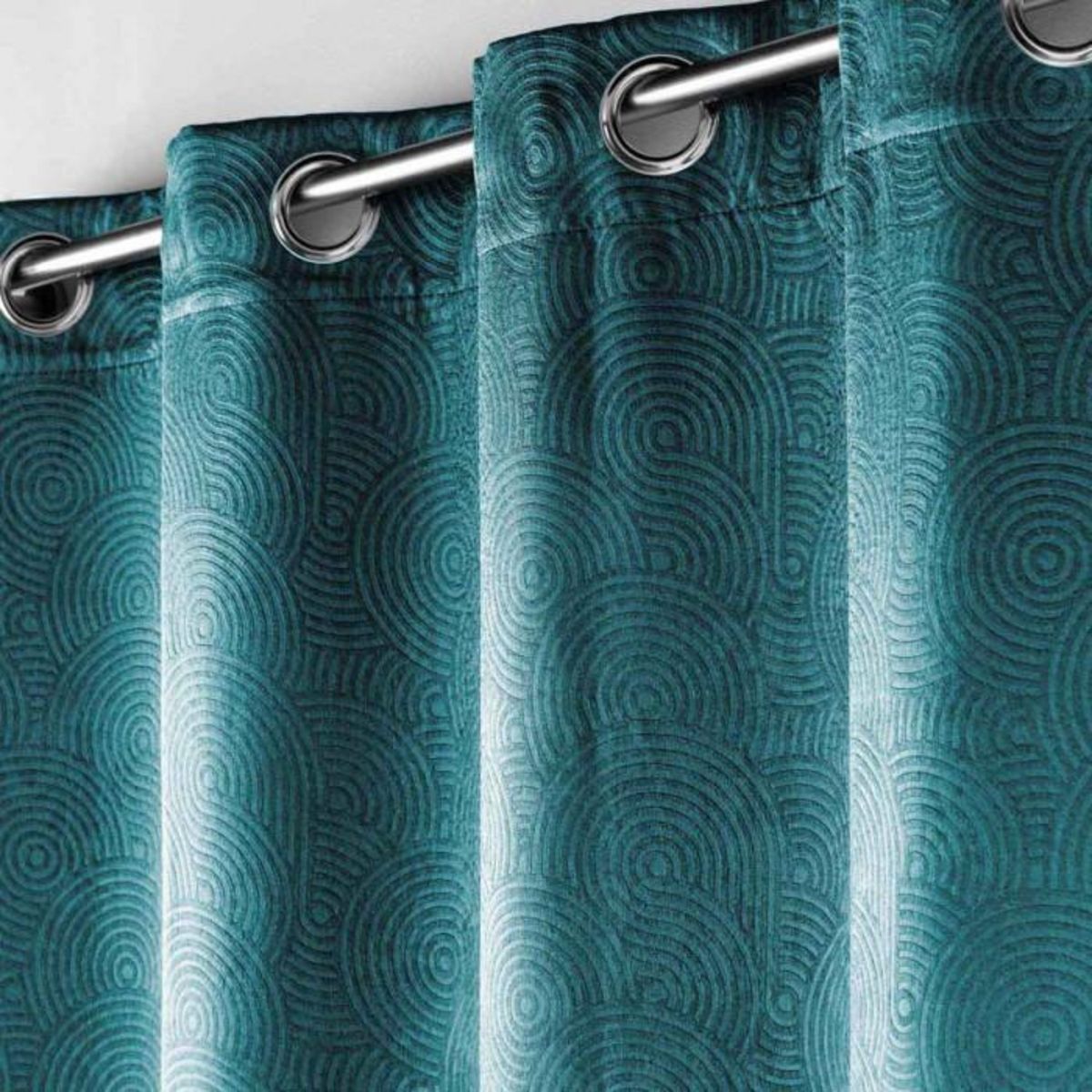 Paris Prix Rideau Occultant  Anthea  135x240cm Pétrole