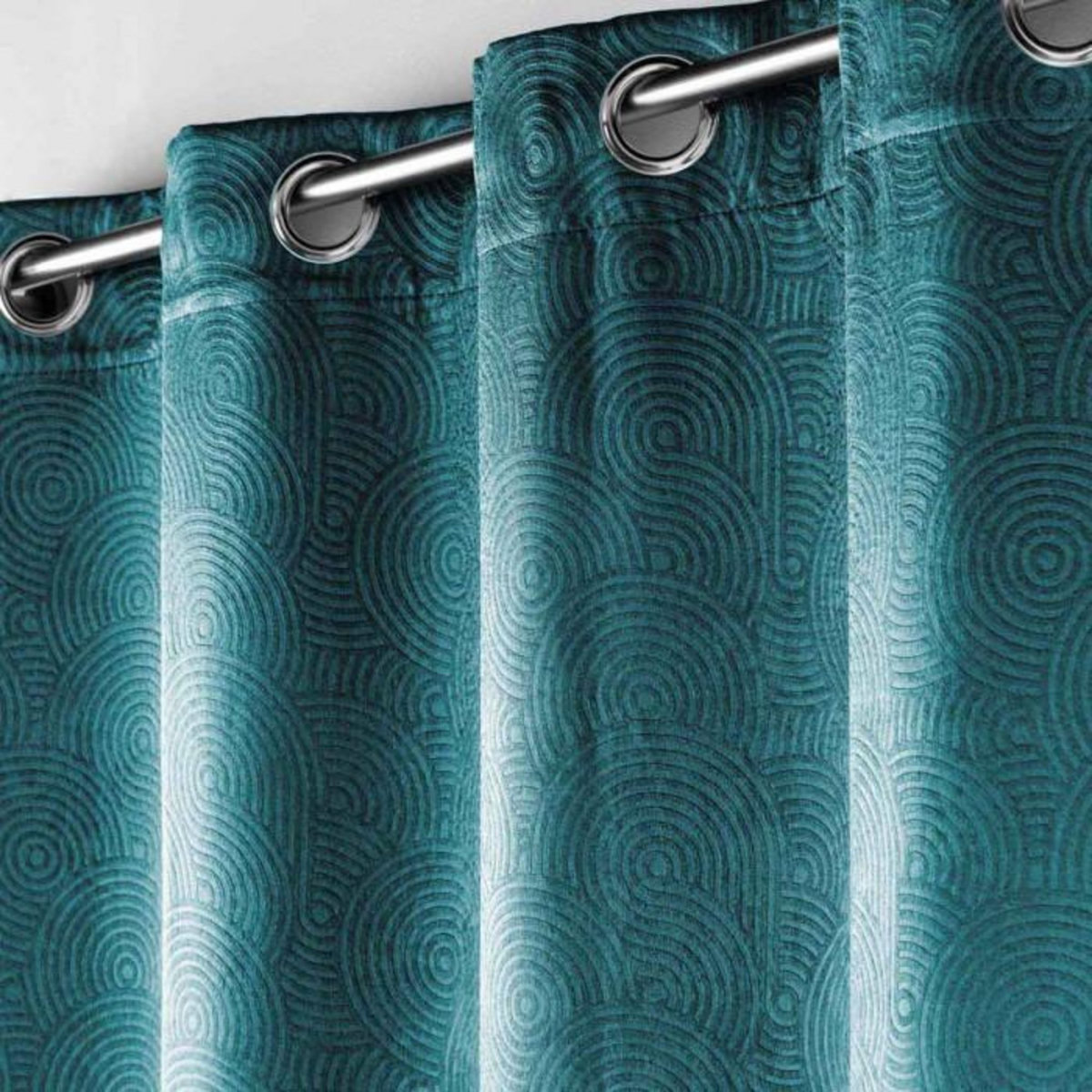 Paris Prix Rideau Occultant  Anthea  135x240cm Pétrole