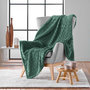 Voir la diapositive 3 : Paris Prix Plaid Flanelle en Relief  Mini Frosty  125x150cm Vert Cèdre