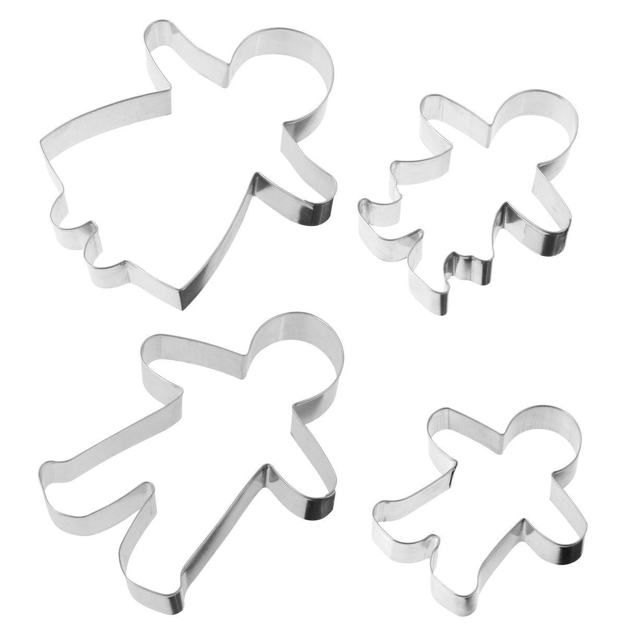 ZENKER Lot de 2 emporte-pièces bonhomme en pain d'épices forme aléatoire zenker emporte-pièces