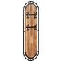 Voir la diapositive 3 : VIDAXL Porte-manteaux muraux et 4 crochets 2 pcs bois massif d'acacia