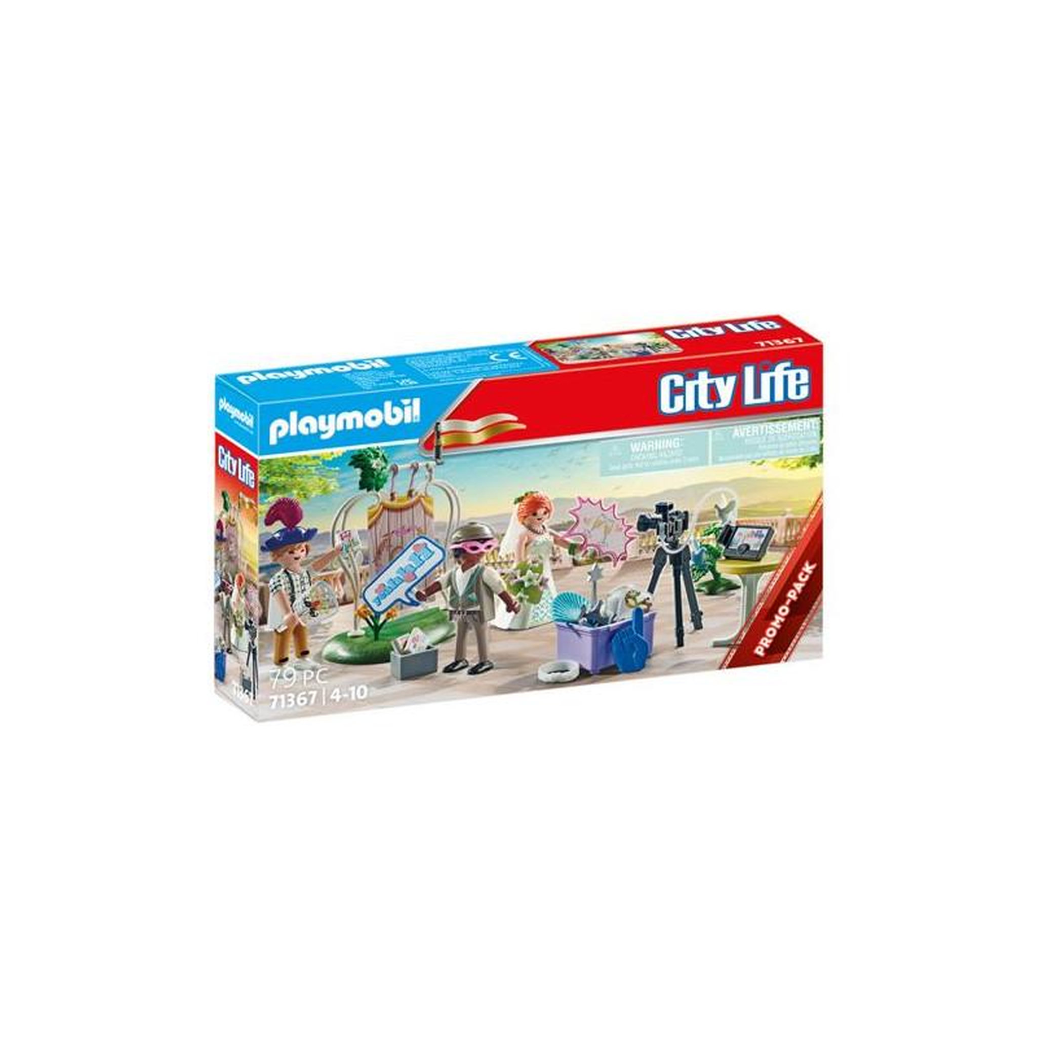 PLAYMOBIL Playmobil City Life 71367 Couple de mariés et appareil photo