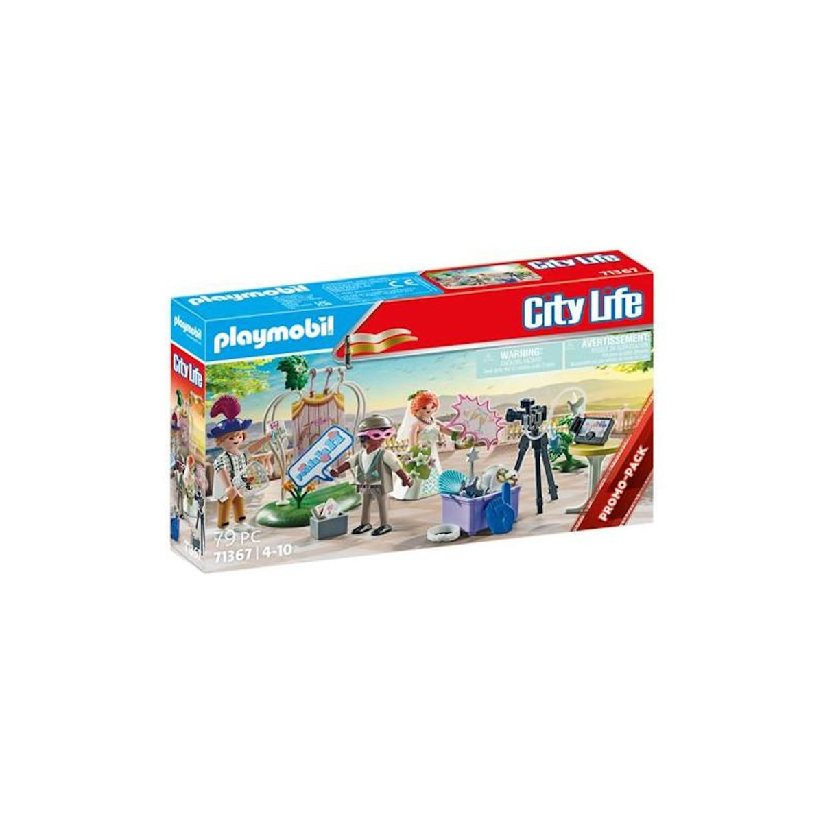 PLAYMOBIL Playmobil City Life 71367 Couple de mariés et appareil photo