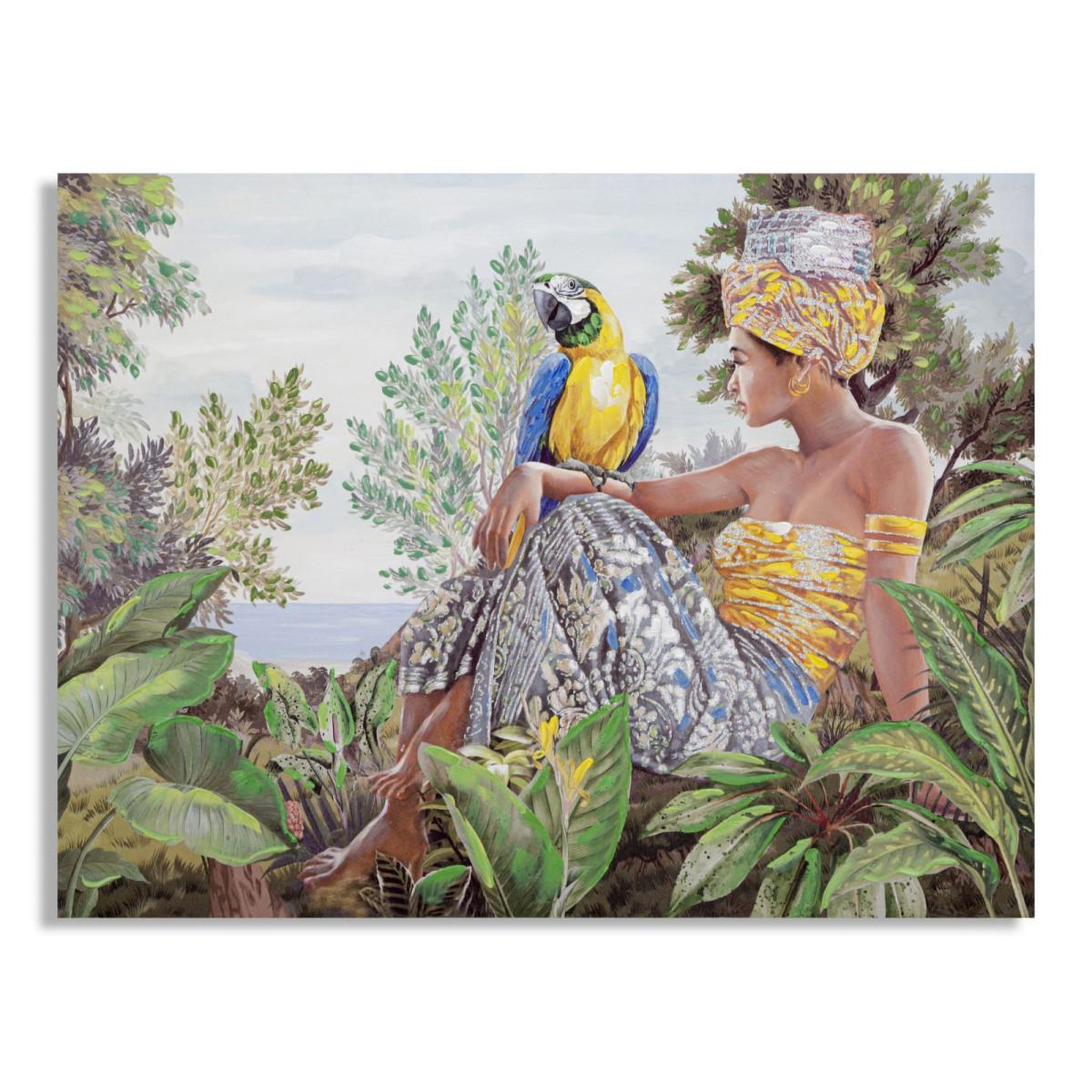 Paris Prix Toile imprimée déco  kenda  90x120cm multicolore