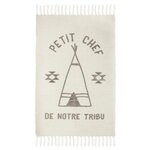 Atmosphera Kids Tapis Déco à Franges  Tribu  60x90cm Beige