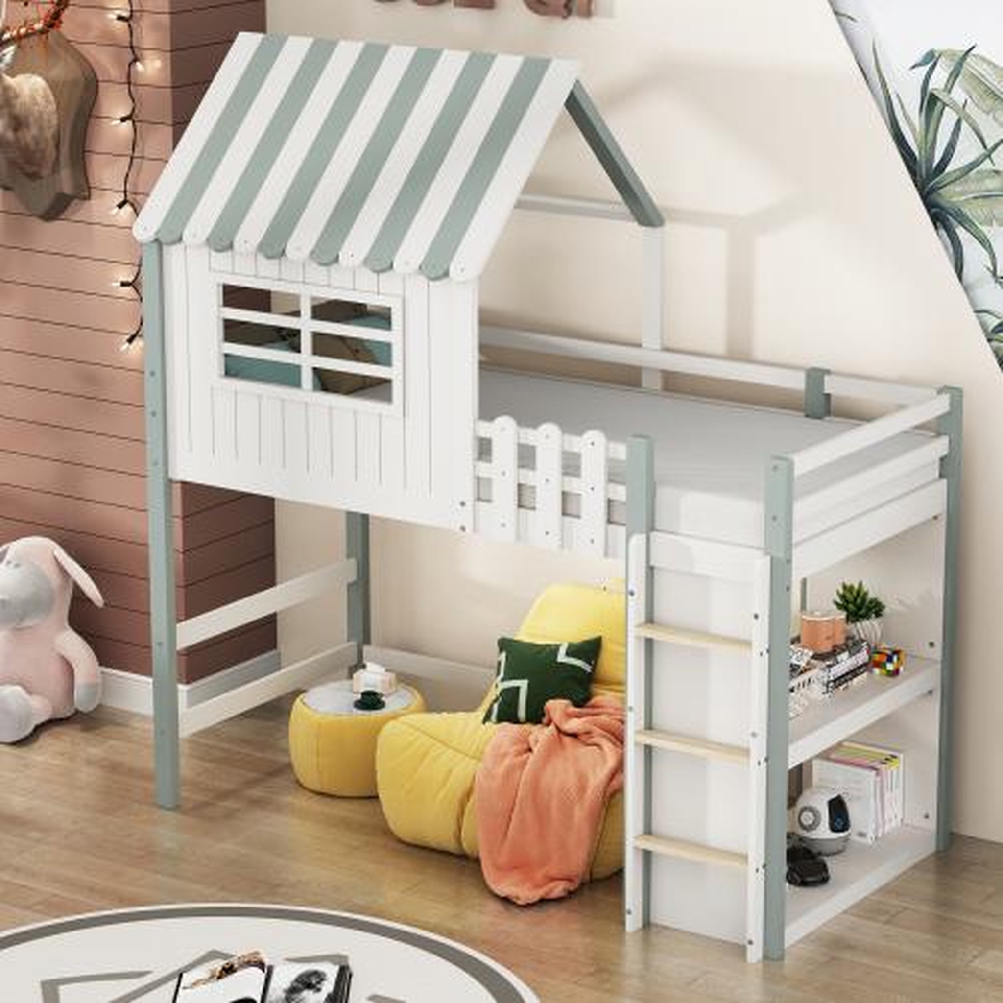 Voir la diapositive 5 : MERAX Lit mezzanine enfant